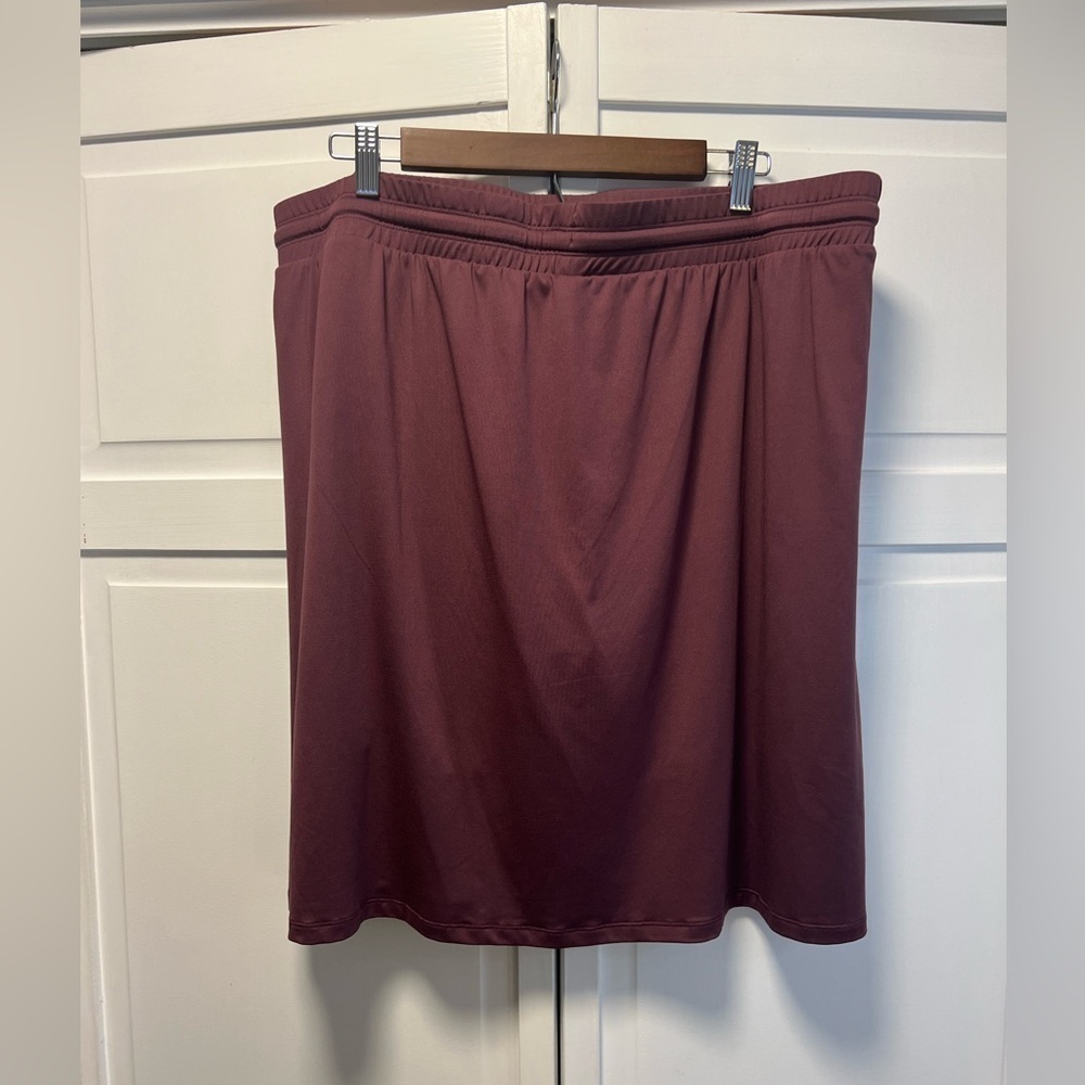 Zuda Women’s 2-Cool Skort size Women’s 1X Color Purple - Picture 4 of 9